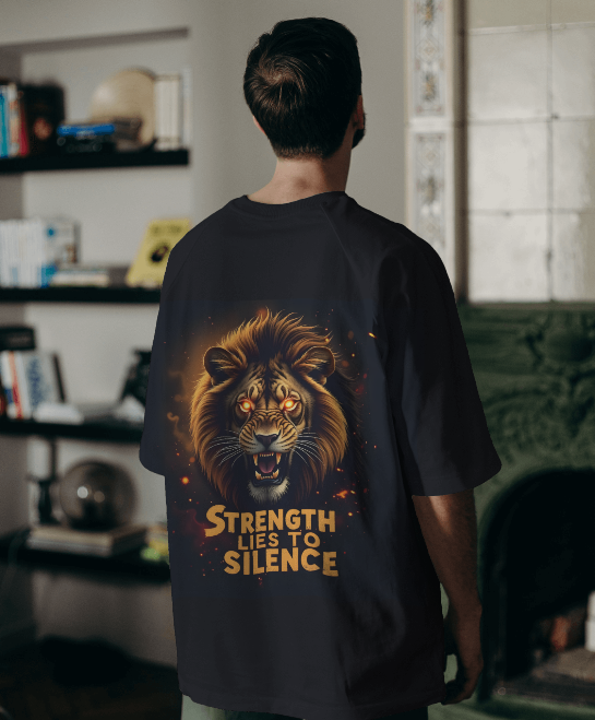 SILENT KING: Lion's Wrath Oversized Tee
