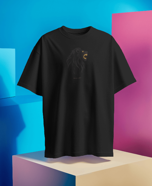 SILENT KING: Lion's Wrath Oversized Tee