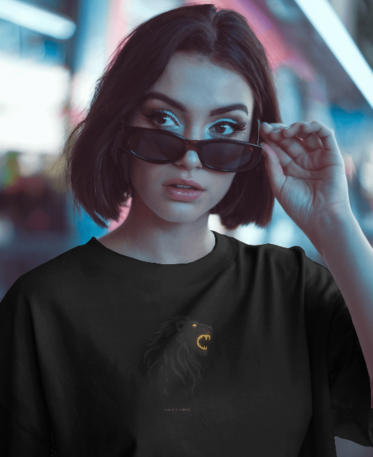 SILENT KING: Lion's Wrath Oversized Tee