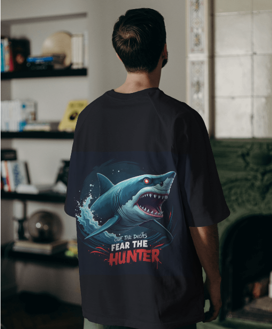 INFERNO STRIPE: Fear the Silence Oversized Tee