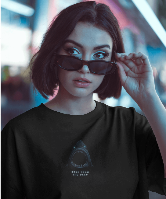 INFERNO STRIPE: Fear the Silence Oversized Tee