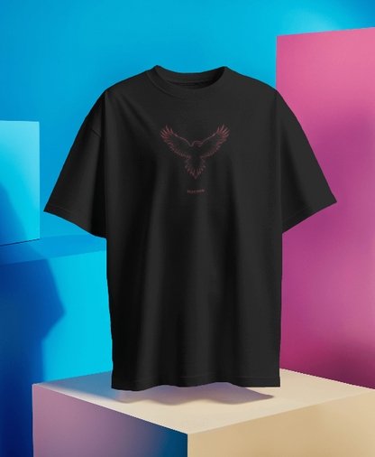 Fury  Striks: Red Eagle  Oversized T-Shirt