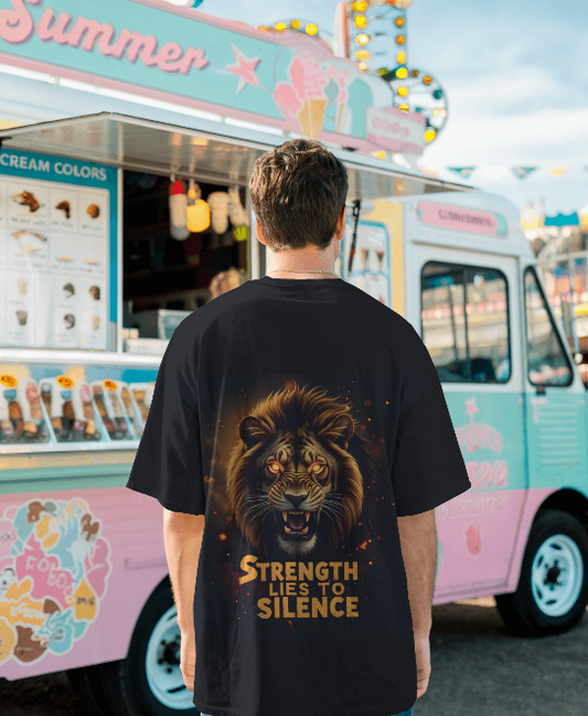 SILENT KING: Lion's Wrath Oversized Tee